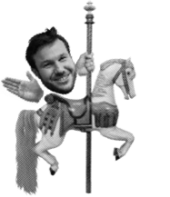 Tim on a horse